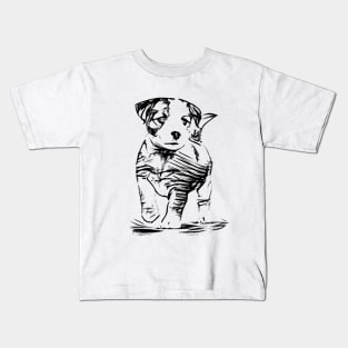 A Puppy Kids T-Shirt